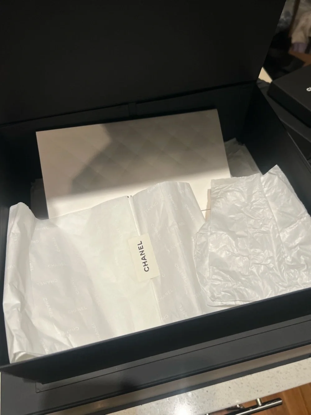 CHANEL Black handbag Box bundle - Picture 4 of 10